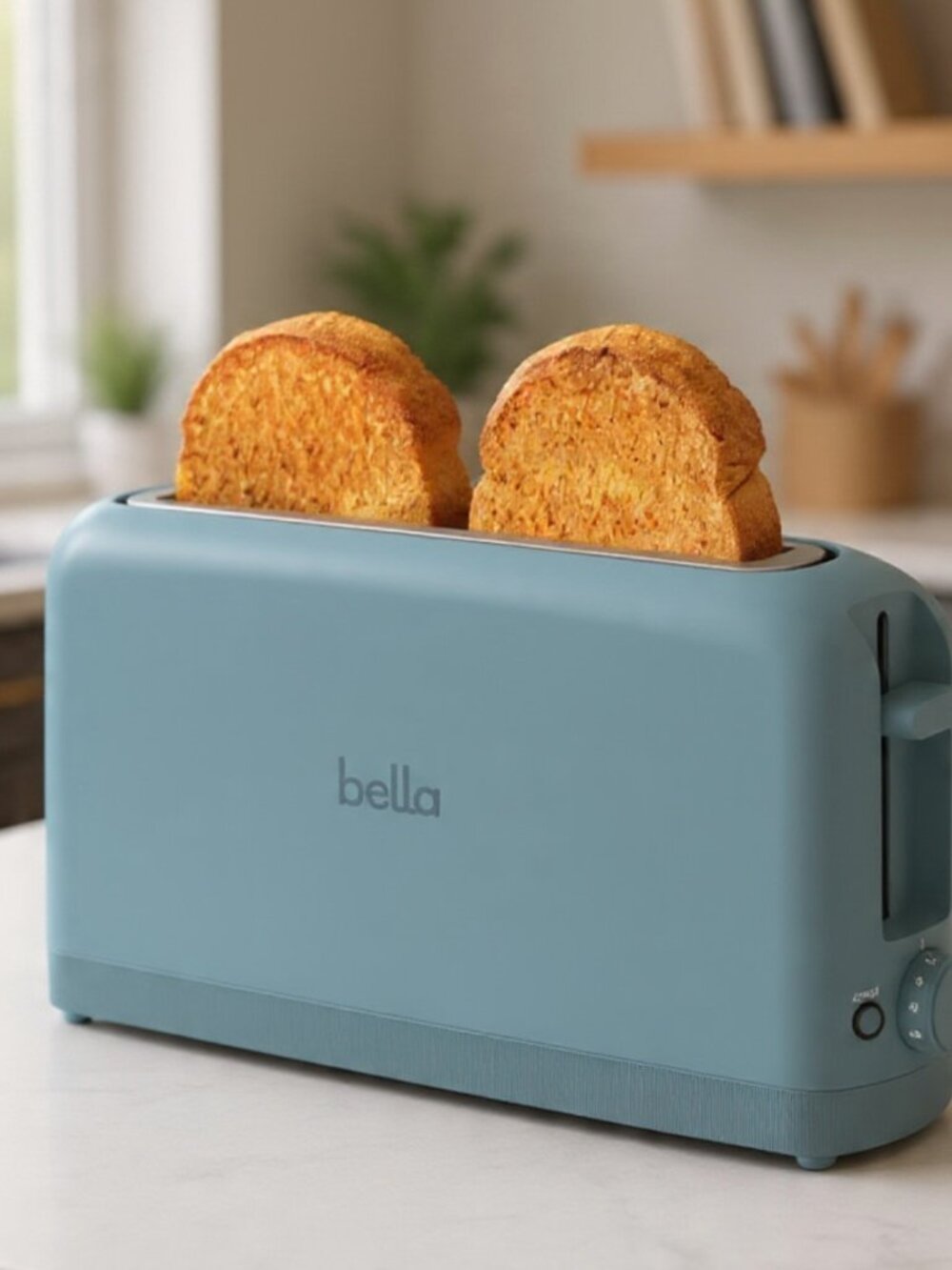 2 Slice Slim Toaster - Fits-Anywhere Kitchenware - Surf